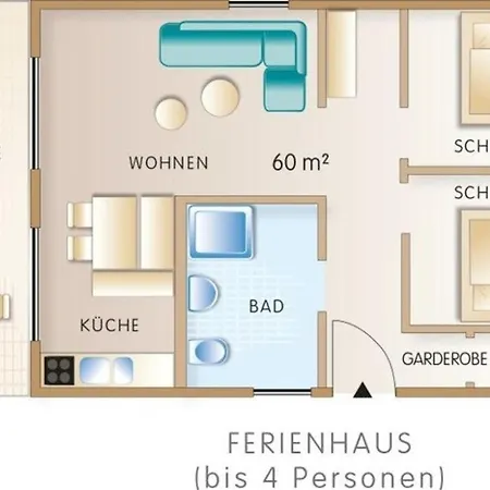 Ferienhaus Fur Bis Zu 4 Personen Zur Waldseite - #125246 * Grobern